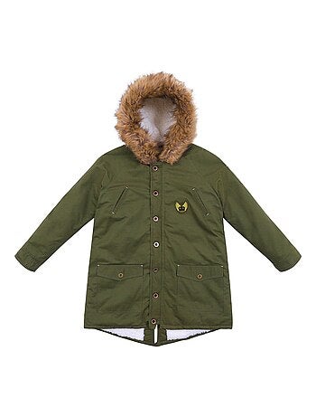 Parka Enfant Doublée Fausse Fourrure ROCK & PEACE - La Faute à Voltaire