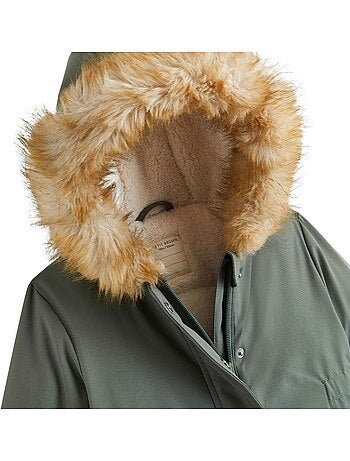 Parka enfant imperméable doublé sherpa emma