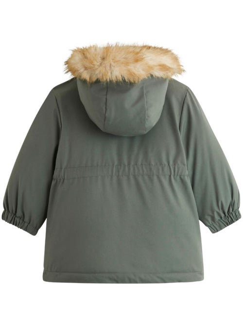 Parka enfant imperméable doublé sherpa emma - Kiabi Parka enfant imperméable doublé sherpa emma - Kiabi