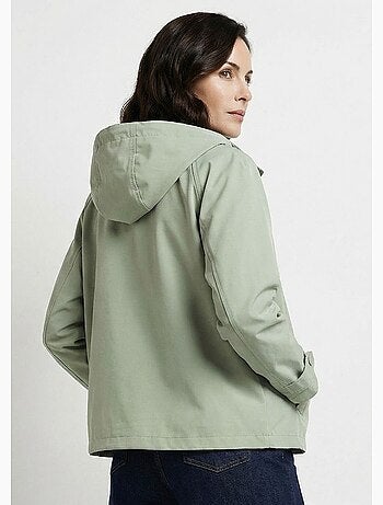 Parka femme légère déperlante à capuche - afibel