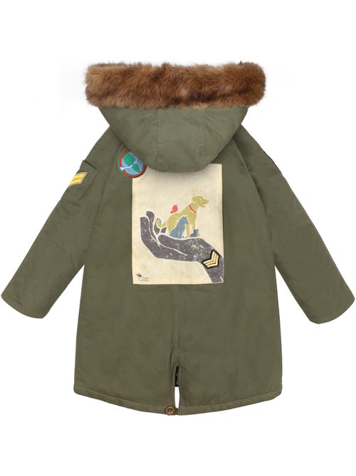 Parka Femme  Longue à Capuche  XS-XL  ROCK & PEACE - La Faute à Voltaire - Kiabi