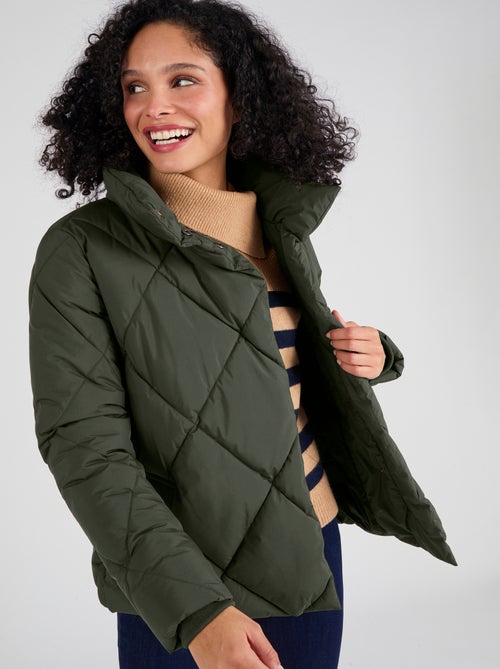 Parka fermeture asymétrique Thermolactyl - Damart - Kiabi