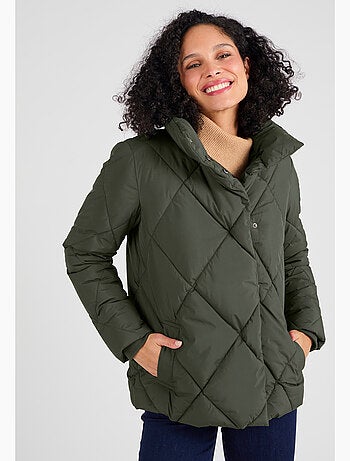 Parka fermeture asymétrique Thermolactyl - Damart