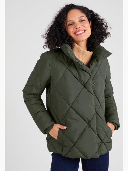 Parka fermeture asymétrique Thermolactyl - Damart - Kiabi