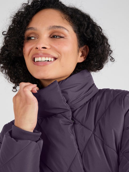 Parka fermeture asymétrique Thermolactyl - Damart - Kiabi