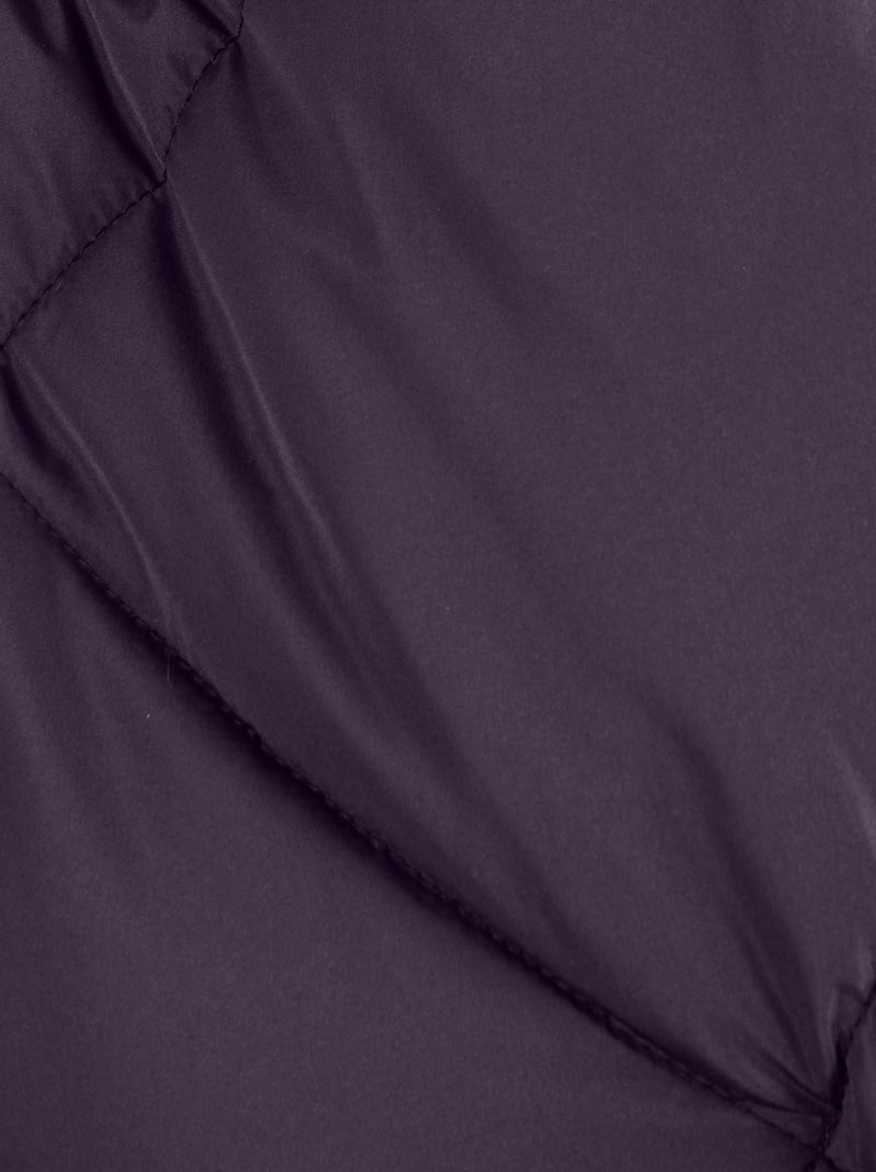 Parka fermeture asymétrique Thermolactyl - Damart Violet - Kiabi