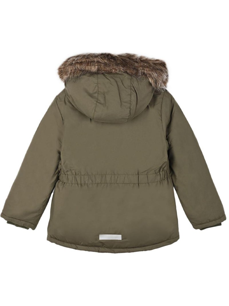 Parka Fille Name it Vert kaki clair - Kiabi