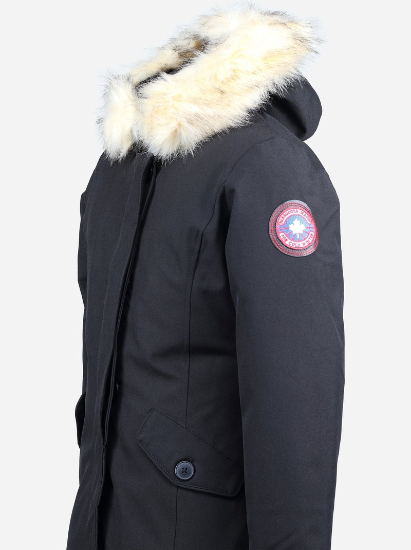 Parka Fourrure amovible - Paragoose Noir - Kiabi