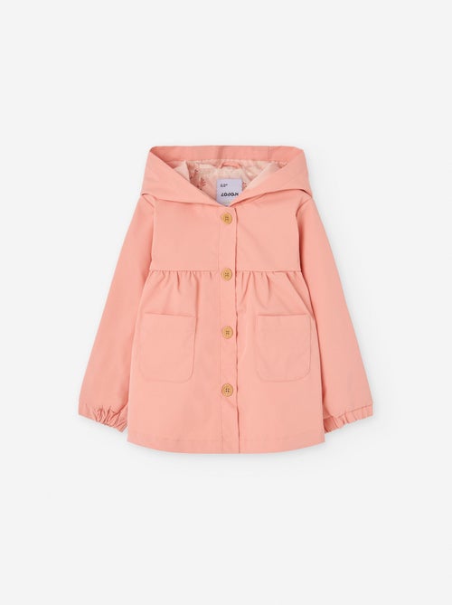 Parka Froncée avec Capuche - Kiabi