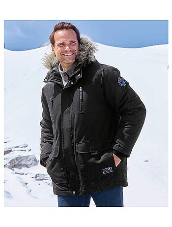 Parka Grand Froid à Capuche Fausse Fourrure - ATLAS FOR MEN
