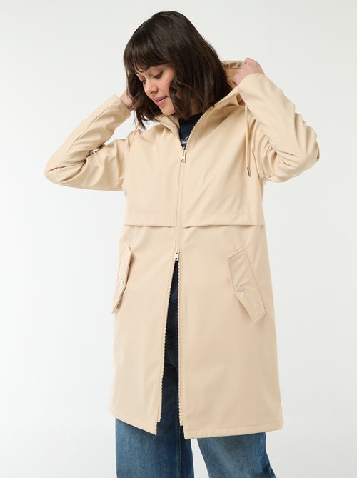 Parka gummy à capuche - Kiabi