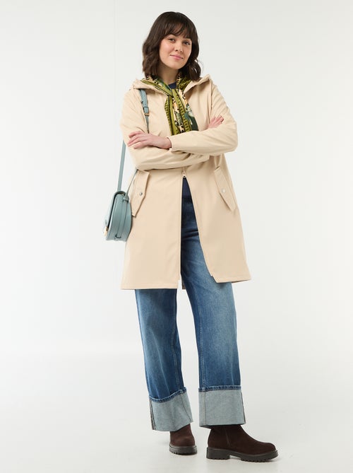 Parka gummy à capuche - Kiabi