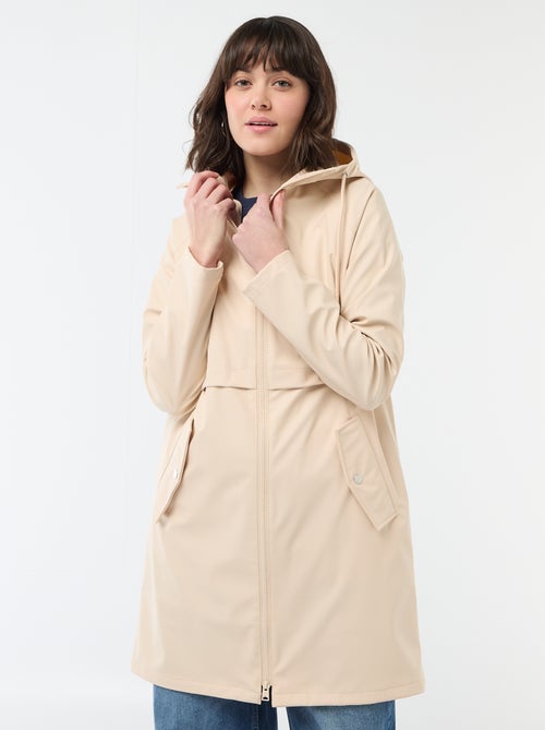 Parka gummy à capuche - Kiabi