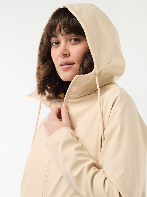 Parka gummy à capuche - Kiabi