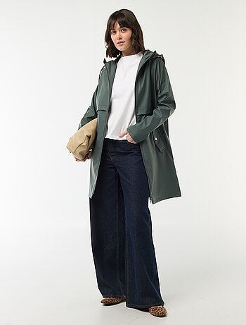 Parka gummy à capuche