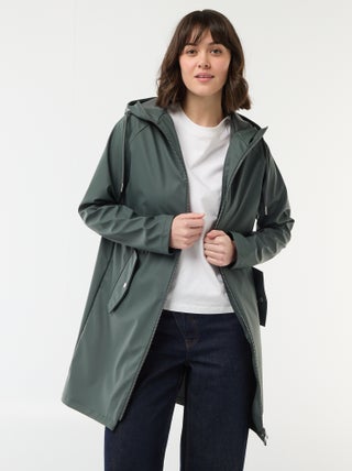 Parka gummy à capuche