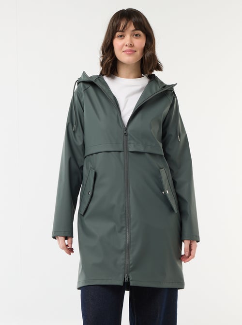 Parka gummy à capuche - Kiabi