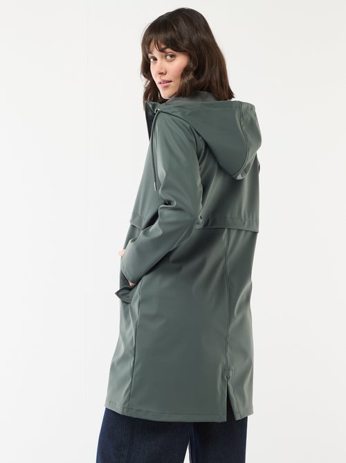 Parka gummy à capuche - Kiabi