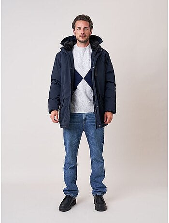 Parka homme avec capuche fixe 'Deeluxe'