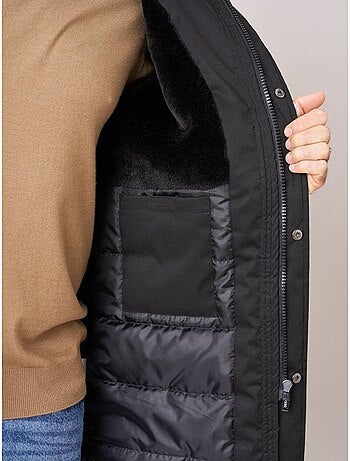 Parka homme avec capuche fixe 'deeluxe'