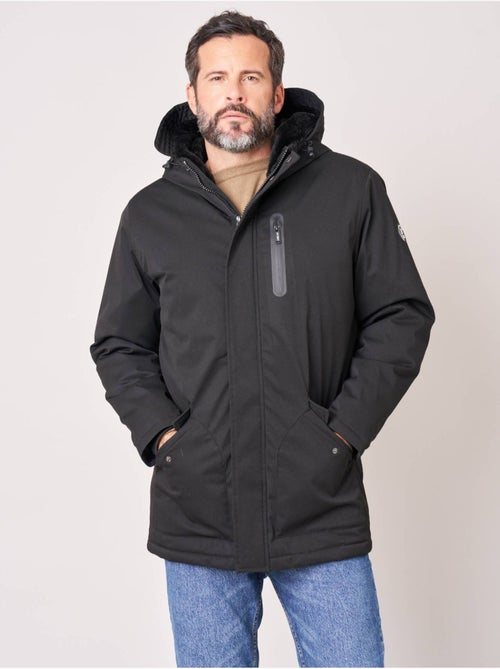 Parka homme avec capuche fixe  'deeluxe' - Kiabi