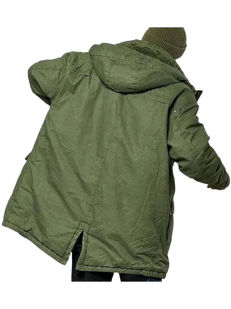 Parka homme kaporal Vert kaki clair - Kiabi