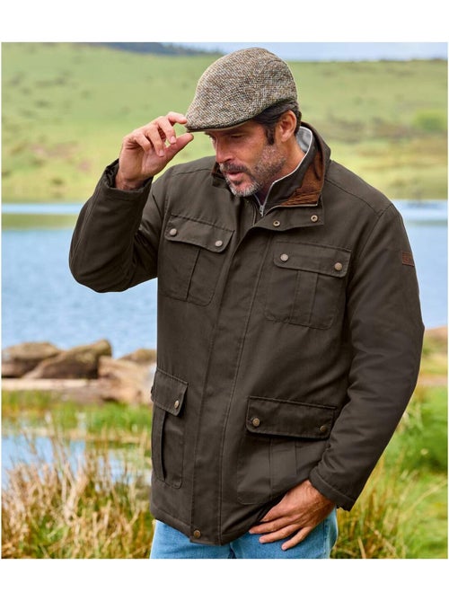 Parka huilée multipoches - atlas for men - Kiabi Parka huilée multipoches - atlas for men - Kiabi