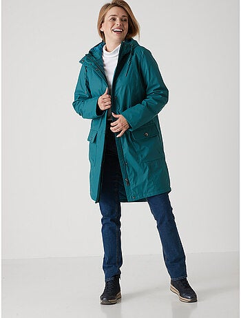 Parka imperméable doublée et matelassée
