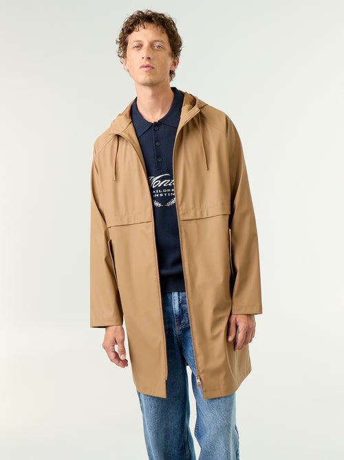 Parka imperméable longue - Kiabi