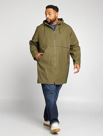 Parka imperméable longue