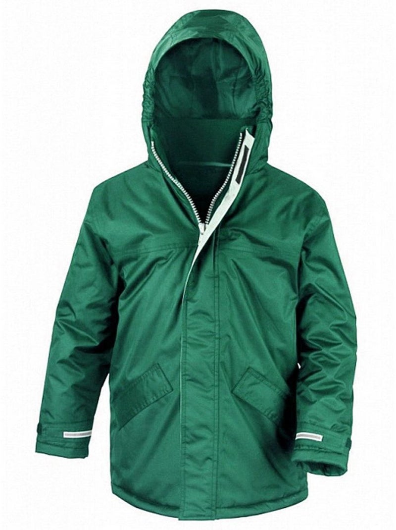 Parka imperméable unisexe - result core Vert bouteille - Kiabi