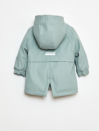Parka intérieur effet moutonné