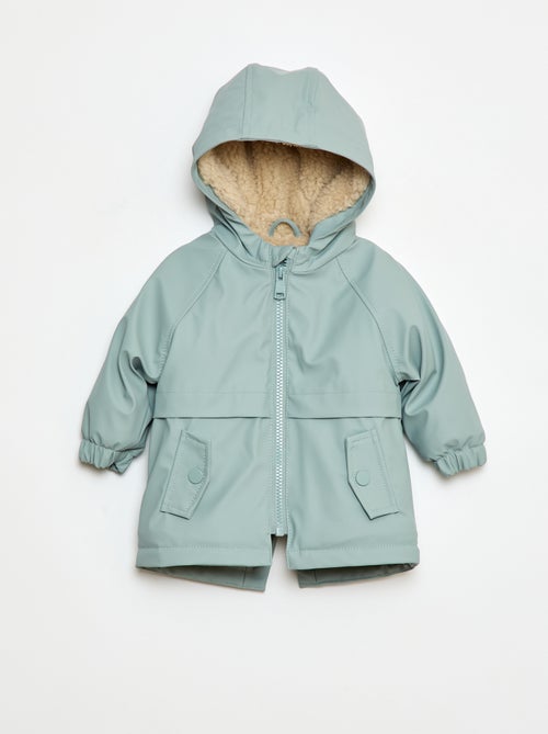 Parka intérieur effet moutonné - Kiabi