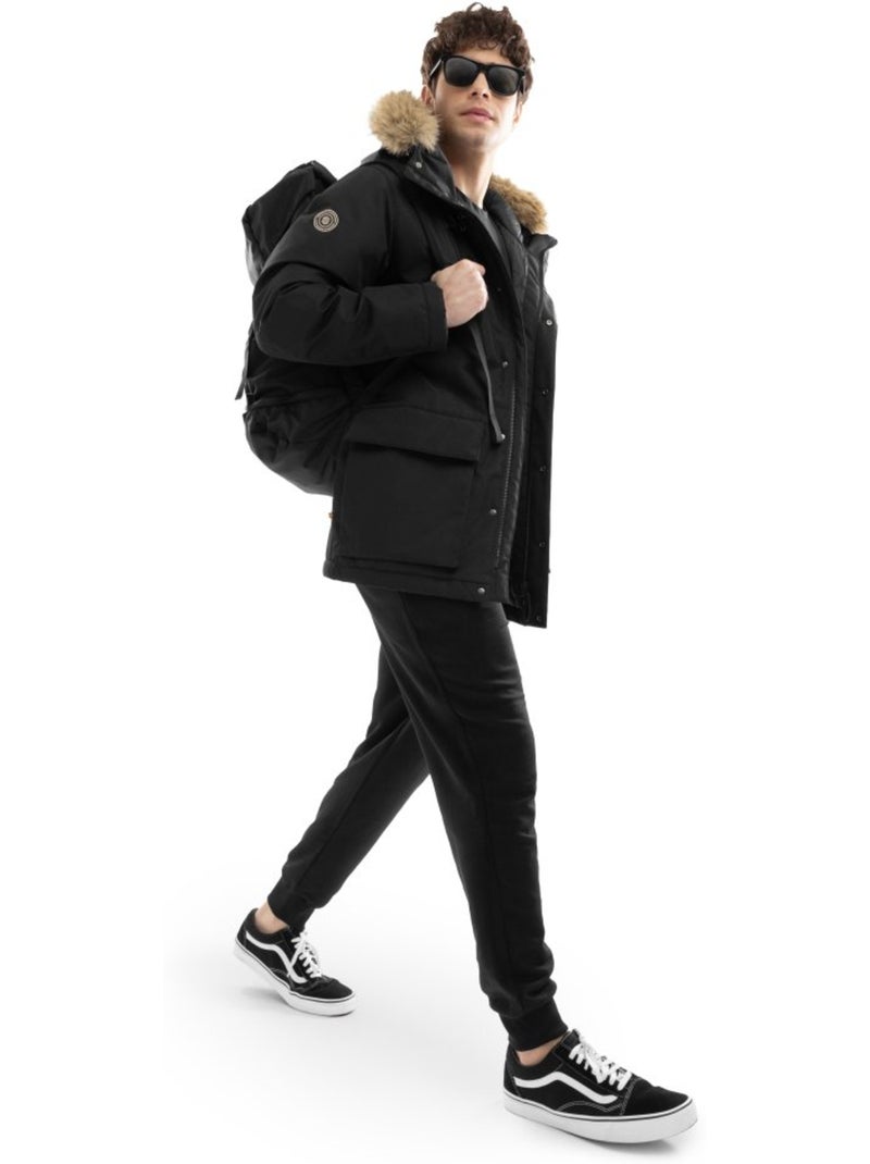 Parka isolante homme homme universal Noir - Kiabi
