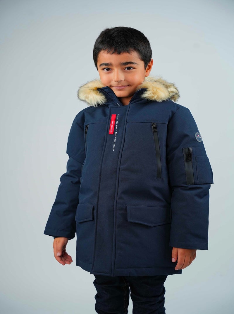 Parka Junior  Redskins Bleu - Kiabi