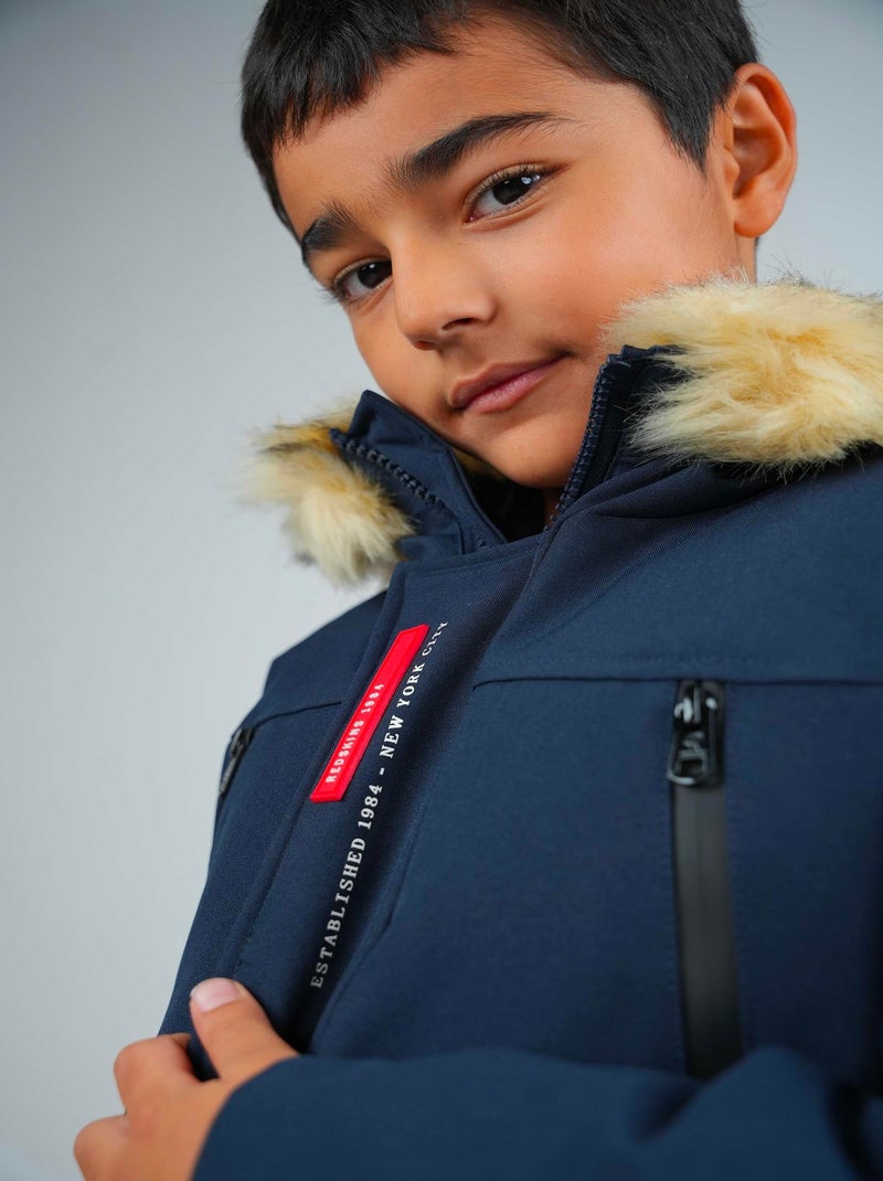 Parka Junior  Redskins Bleu marine - Kiabi
