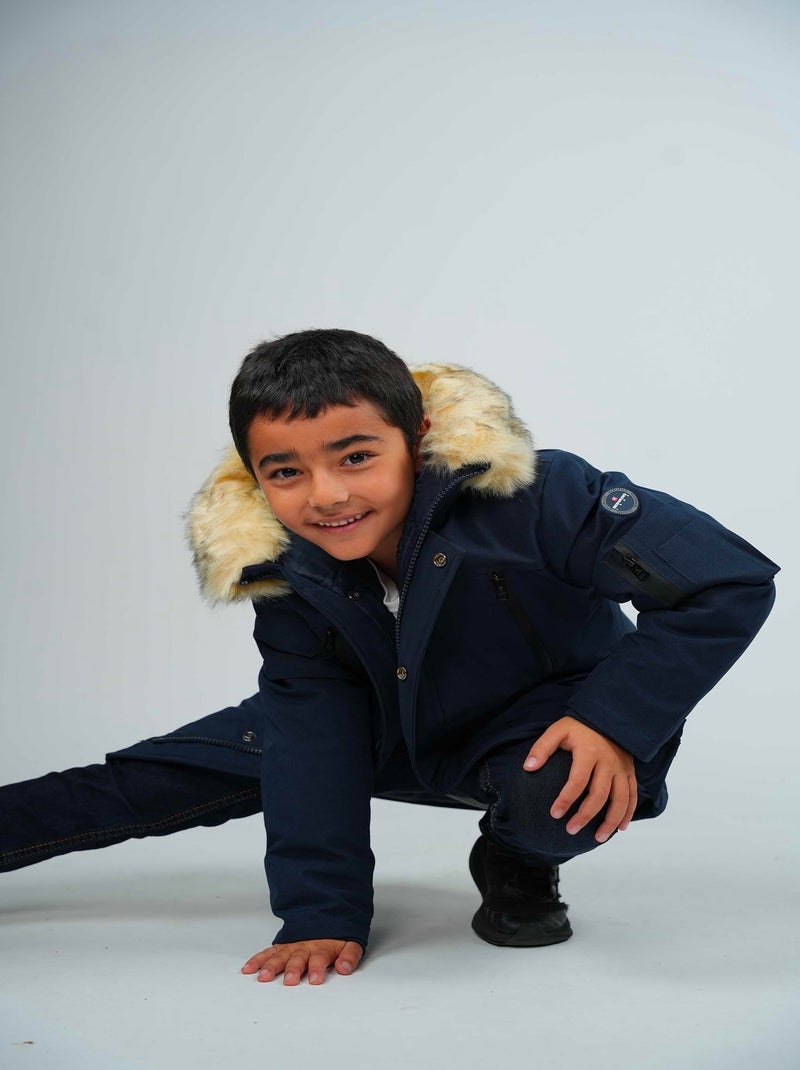 Parka Junior  Redskins Bleu marine - Kiabi