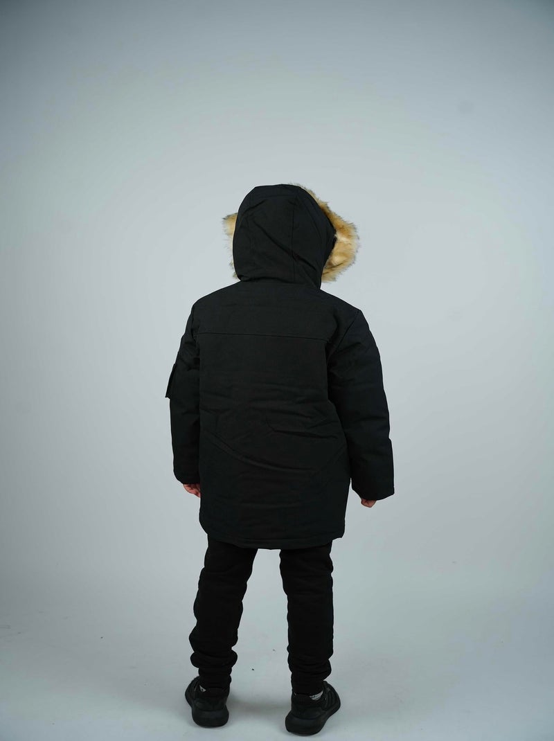 Parka Junior  Redskins Noir - Kiabi