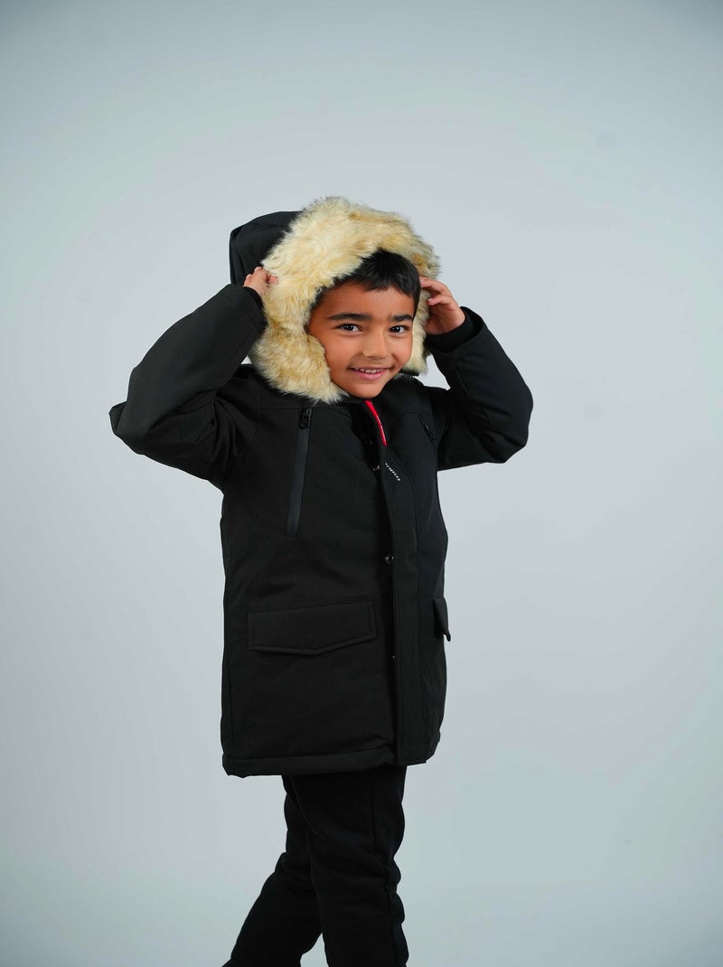 Parka Junior  Redskins Noir - Kiabi
