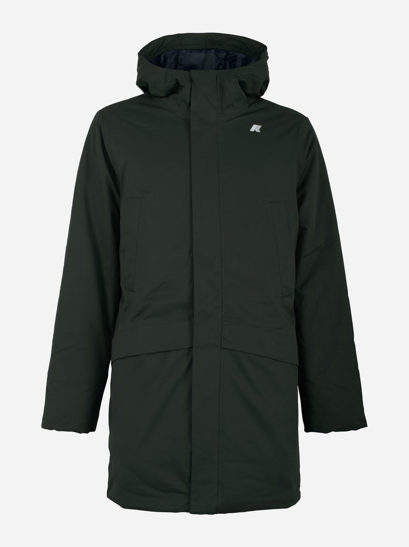 Parka K-Way Jarno Twill Marmotta Bleu - Kiabi