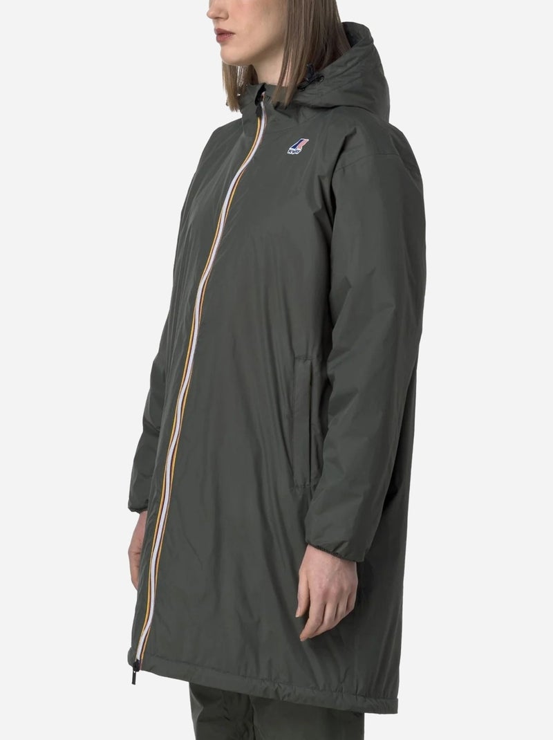 Parka K-Way Le Vai 4.0 Eiffel East Warm Kaki - Kiabi