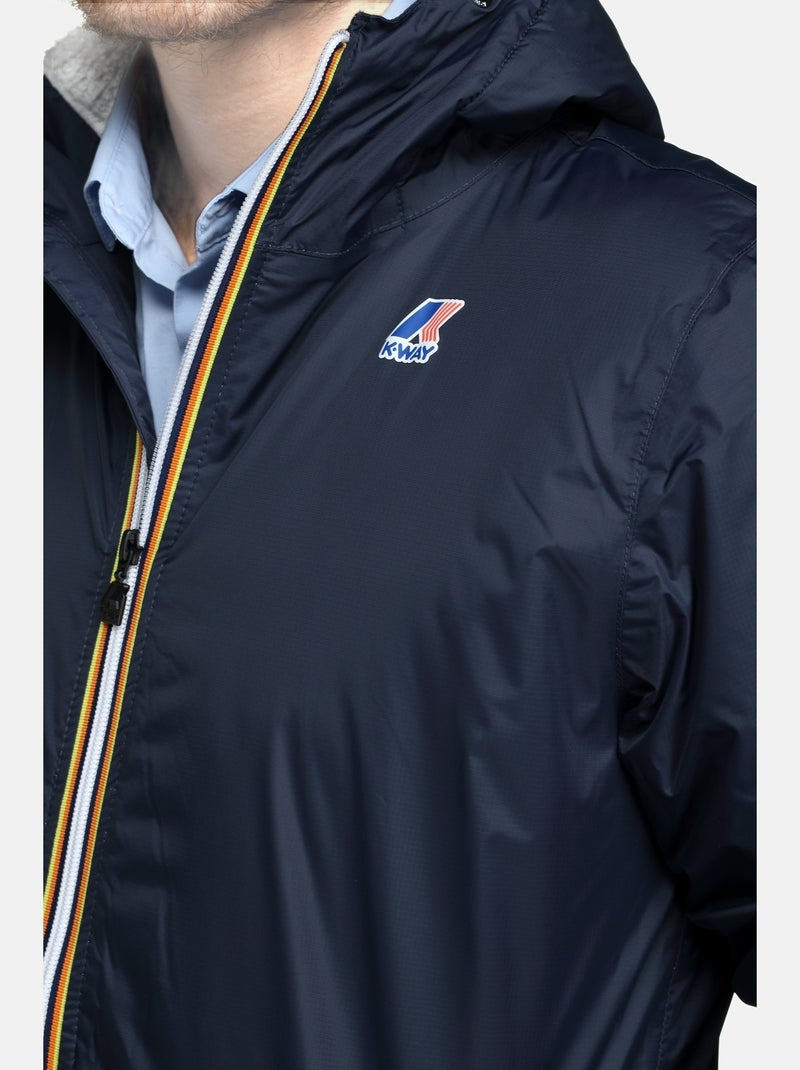 Parka K-Way Le Vrai 3.0 Eiffel Orsetto Bleu - Kiabi