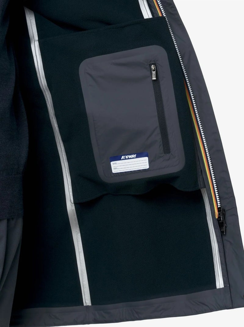 Parka K-Way Thomas Bonded Bleu - Kiabi