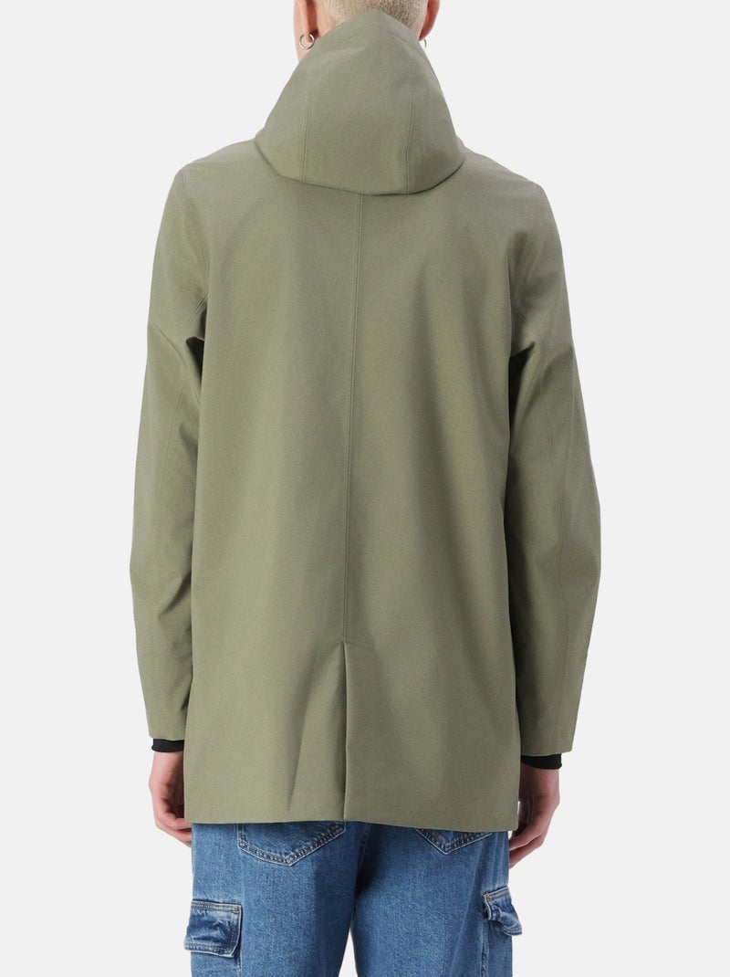 Parka K-Way Tommy Bonded Jersey Kaki - Kiabi