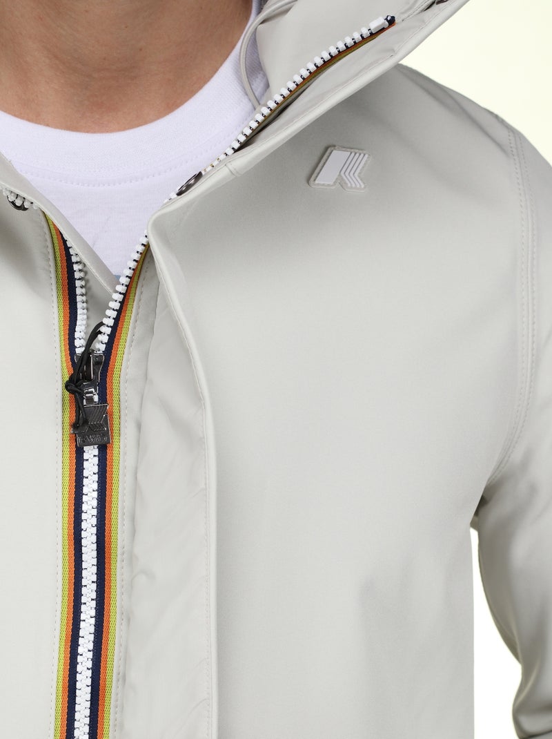 Parka K-Way Tommy Bonded Jersey Marron - Kiabi