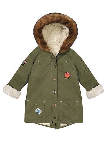 Parka kaki discount fille 12 ans