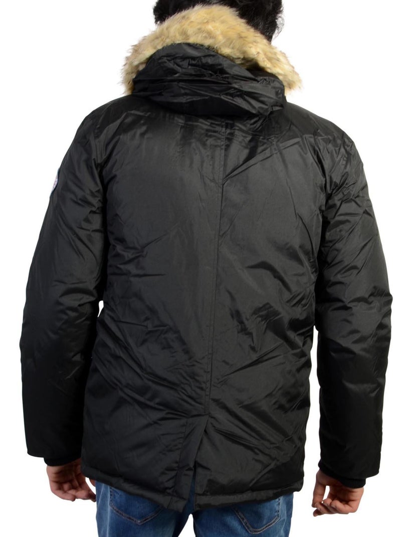 Parka Kamora Enfant Mario Noir - Kiabi