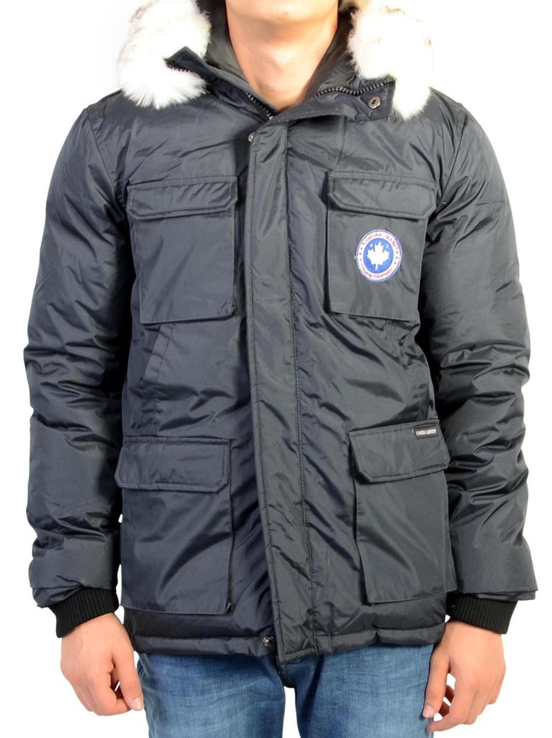 Parka Kamora Quebec Bleu - Kiabi