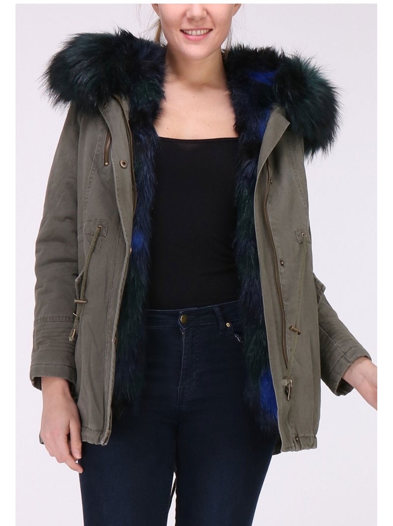 Parka Kebello Vert - Kiabi