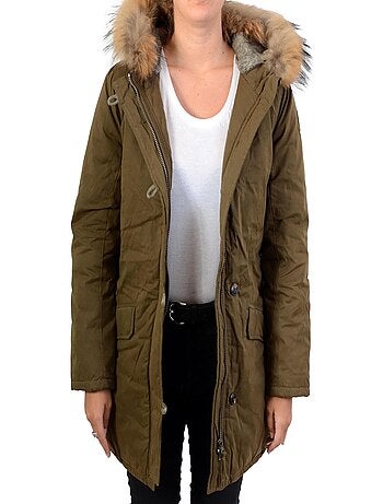 Parka Le Temps Des Cerises Globa Khaki